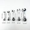 1Pcs 72 Teeth Ratchet Socket Spanner 6-19mm Nut Repair Tool Durable Stubby Single Wrench