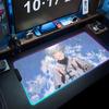 Chongyun Коврик для мыши RGB Игровой коврик для мыши Большой светодиодный коврик Настольный коврик для ПК Светящийся коврик для мыши Большие коврики для клавиатуры Настольный коврик с подсветкой