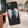 Чехол для телефона 'Крылья Ангела Дьявола' для iPhone 17 Air 16 14 13 11 15 Pro Max mini 15 16 Plus 16e Защитная крышка