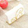 Iron Napkin Holder Metal Tissue Dispenser for Cafe/Hotel/Restaurant Table Organizer