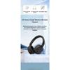 Heyplus H1 Compatible Wireless On-ear Headphones, Game Mode, Bluetooth 5.3, Black