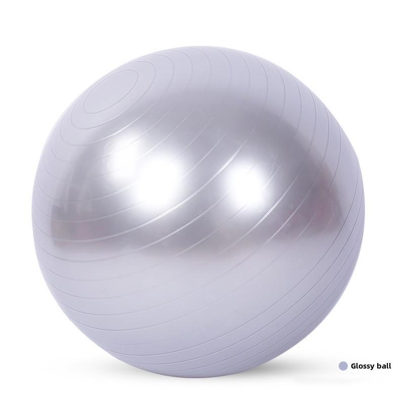Глянцевый ПВХ взрывобезопасный мяч для йоги - 45/55/65/75 см мяч для пилатеса и массажа
