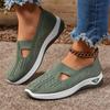 Fashion Shoes Female 2024 Slip On Women's Vulcanize Shoes Autumn Breathable Mesh Solid Casual Flat Walking Shoes Zapatillas De Mujer