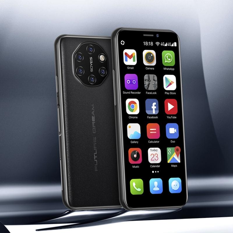 Новый мини-смартфон SOYES S10I 3,5 дюйма HD 3 ГБ ОЗУ 32/64 ГБ ПЗУ 5 МП LTE 4G 2050 мАч Портативный разблокированный по лицу/отпечатку пальца Android Карманный мобильный телефон