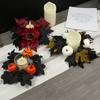 Хэллоуин Подсвечник Венок Гирлянда Настольный Стол Пластик Тыква Ягода Поделки 3 Стиля