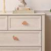 Wood Wardrobe Knob Dinosaur Shape Cabinet Drawer Handle Cupboard Pulls Furniture Decorative Handle for Girl and Boy Room
