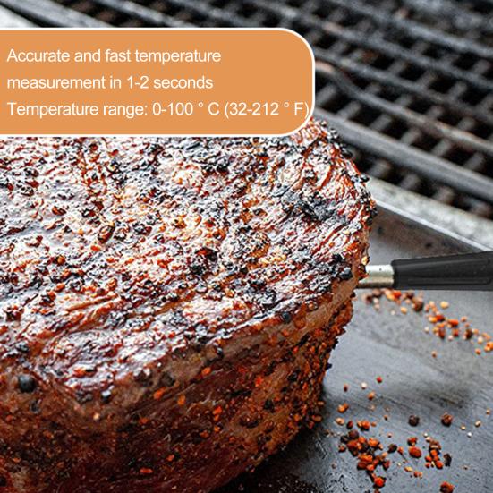 Зонд для барбекю, термометр, Bluetooth-совместимый, быстрое время отклика, полное мобильное приложение для пищевых соков и рецептов, пищевой термометр для гриля