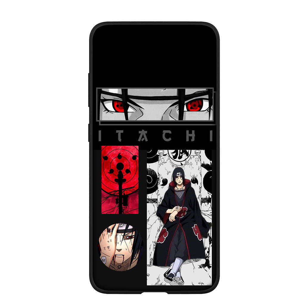 Чехол для iPhone 17 15 16 Plus Xiaomi Poco X7 X6 F8 F7 M8 C85 C75 C71 Redmi Note 14 12 11 13 Pro Max 14C 13C 15C Мультяшный Итачи Учиха Наруто Акацуки