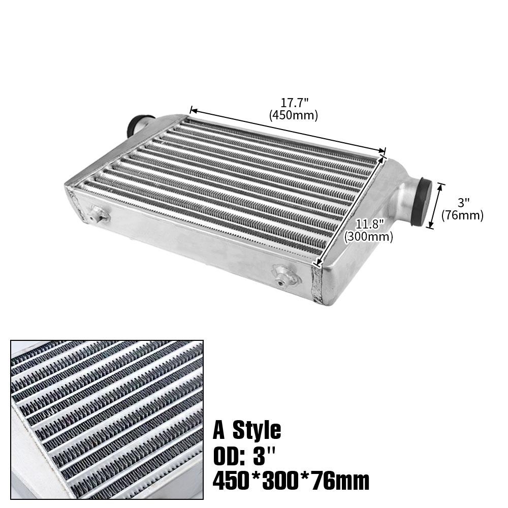 65/76mm Automobile Intake Ventilation Pipe Turbocharger Intercooler Radiator Cooling Air Cooler Tube Intercooler Modification