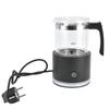 Heatable Glass Milk Frother Detachable Automatic Electric Hot and Cold Milk Foamer for Coffee Latte