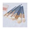 TakitaKi Makeup Foundation Brush Set of 10, Navy Bridge, 1 Set