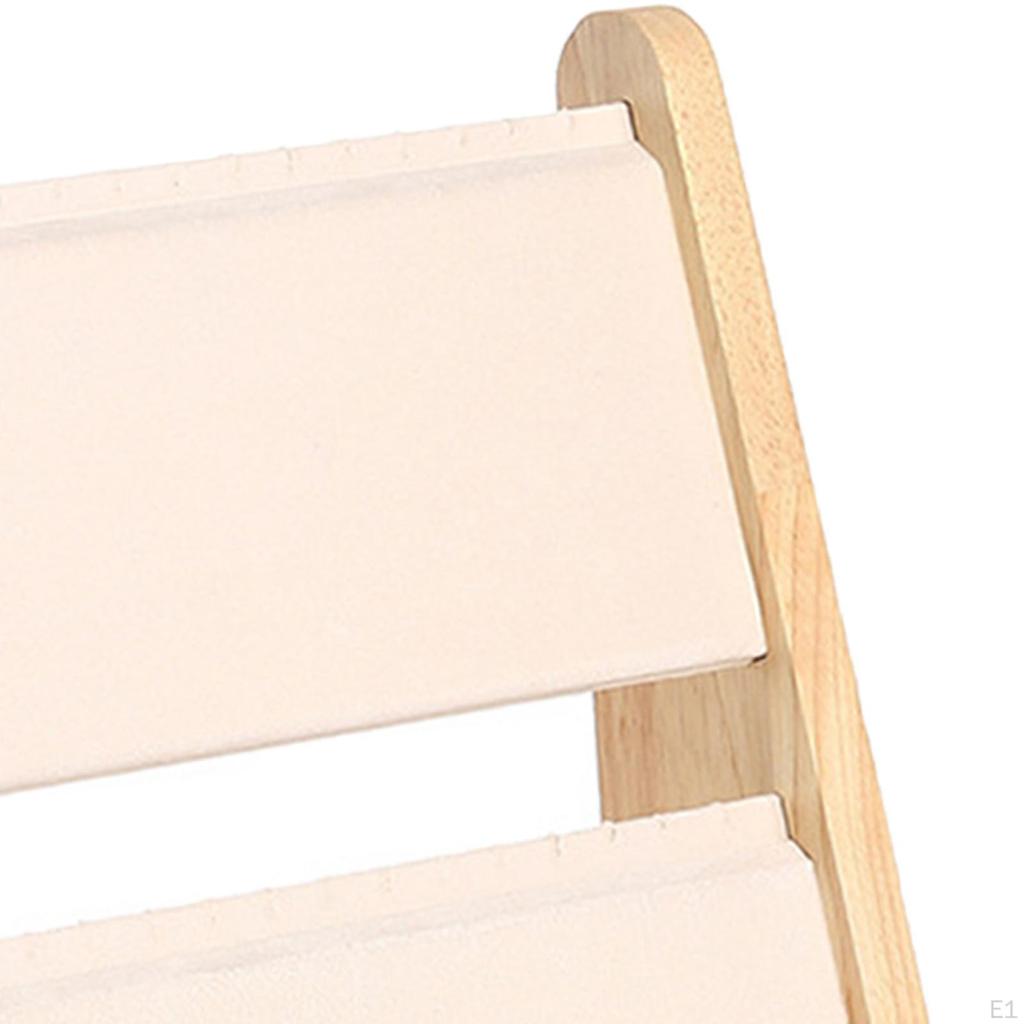 Necklace Display Stand Chain Holder Ornament 2 Layer Folded Jewelry Storage Pendant Organizer for