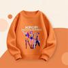 Детские толстовки Модные повседневные с длинным рукавом Детские K-pop Охотница на демонов Худи Верхняя одежда Малыши Мультяшные принты Пуловеры