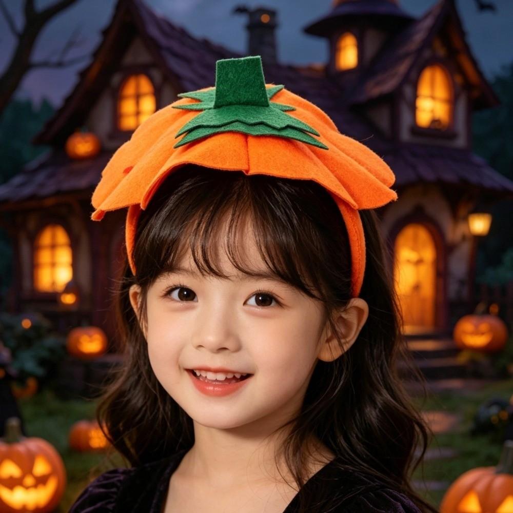 Vegetables Halloween Pumpkin Headband Head Hoop Ghost Festival Headpiece Carnival Events