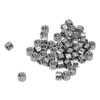 50 Pcs Round Coupling Nut M4x0.7 4mm Length 304 Stainless Steel Sturdy Round Connector Nuts for