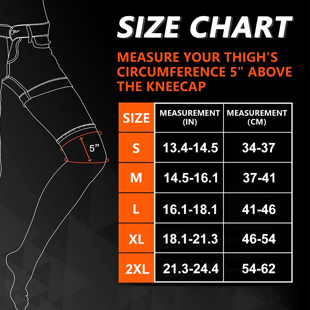 1 шт., компрессионные нарукавники для ног с эластичными ремнями для мужчин и женщин, удлиненные подтяжки для ног, рукав для колена, боль в колене, боль в суставах, ACL