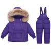 Children's Down Jacket Suit Two Piece Suit Thickened Children's Baby Jackets Down