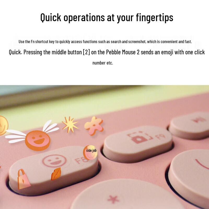 Беспроводной набор клавиатура и мышь Logitech Pebble 2 Combo