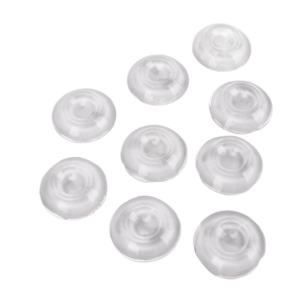 9 шт. прозрачный дверной бампер супер клейкий шумоподавляющий многоразовый силиконовый протектор стены для Doo