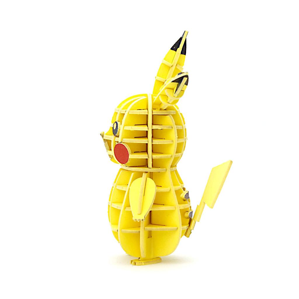 PLUS Pikachu 3D Paper Puzzle DIY Craft Kit for Kids and Adults Educational Toy for Boys and Girls 3D Perfect Gift for Adults si-gu-mi Pokémon - - -