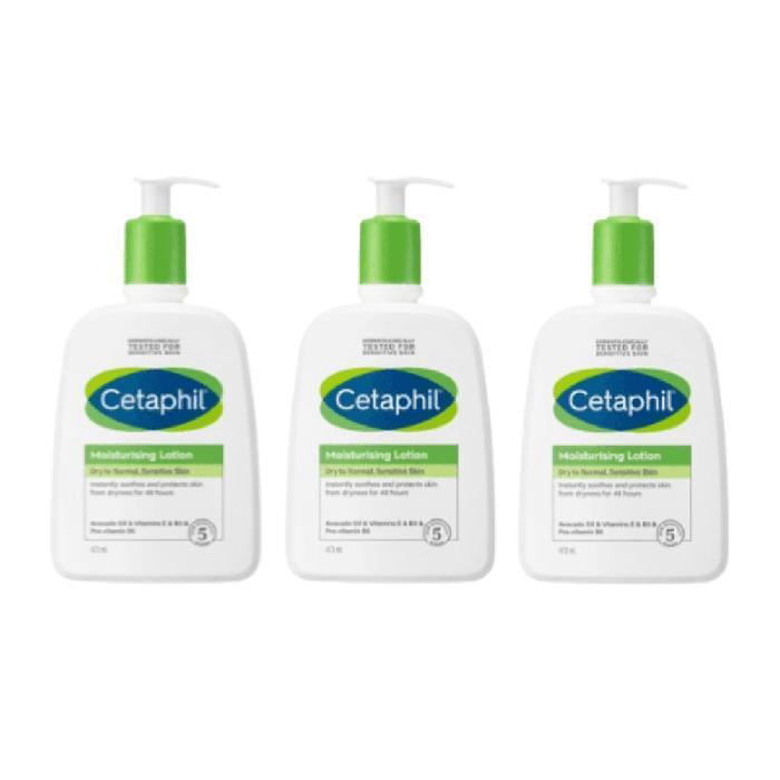 Cetaphil Лосьон для тела Увлажняющий НОВЫЙ Большой объем Лосьон 473 мл x 3 (30322432)