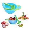 2 шт./набор миска для детского питания ручная толкушка измельчитель принадлежности для кормления