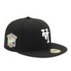 New Era 59FIFTY Cap MLB Los Angeles Dodgers ONSPOTZ Exclusive Upside Down Side Patch 7 3/8 (LA Black 2)