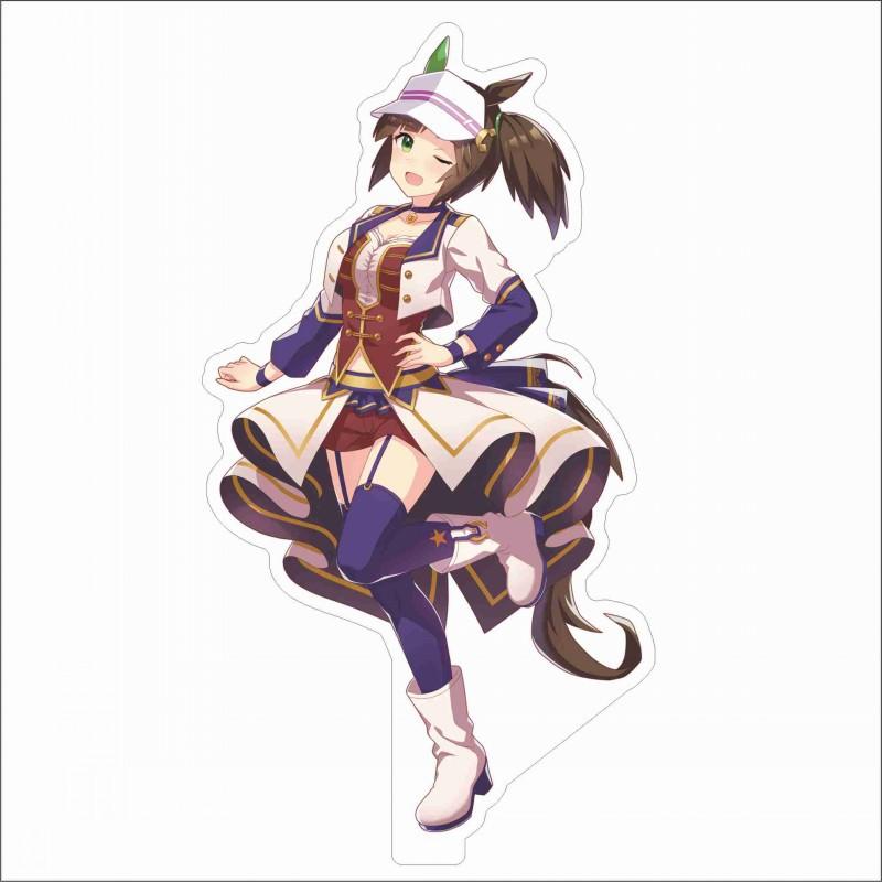 Япония красивая дербиль 15 см персонажи мультфильмов акриловая двухсторонняя подставка модель каваи милая офисная декоративная панель постоянные поклонники записи