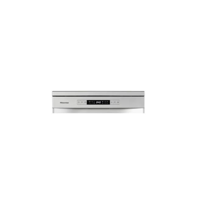 Lave-vaisselle 60 cm HISENSE HS622E10X - Gris - 2 bras de lavage - 4 plans d'arrosage
