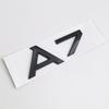 3D ABS Chrome Black Logo S Line A1 A2 A3 A4 A5 A6 A7 A8 Emblem Badge Car Decal For S Sline Sticker Decorative Accessories
