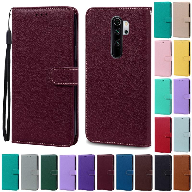 For Xiaomi Redmi Note 8 Pro Case Silicon Leather Wallet Phone Case for Redmi Note 8 Case Redmi Note 8 Pro Flip Case Coque Fundas