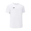 Under Armour Solid Color Simple Logo Print Outdoor Breathable Crew Neck Short Sleeve Jersey Set Unisex Sportswear 21500525-100+24500204-001