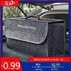 GLC GLB Car Storage Bag Folding Travel Tidying Box Trunk Tools Case For Mercedes Benz AMG GLC GLK GLE W206 W220 W205 W211 W203