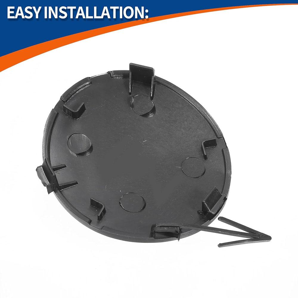 Неокрашенная крышка буксировочного крюка заднего бампера 85071-BR00A для Nissan Qashqai J10 2007-2014