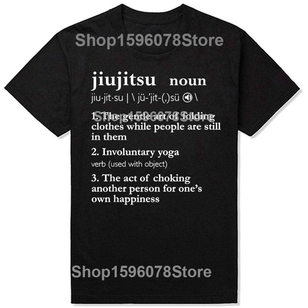 Бразильское джиу-джитсу Смешные BJJ Графические футболки Мужские Женские Мода Повседневная Оверсайз Футболка 100% Хлопок Свободная Оверсайз Футболка