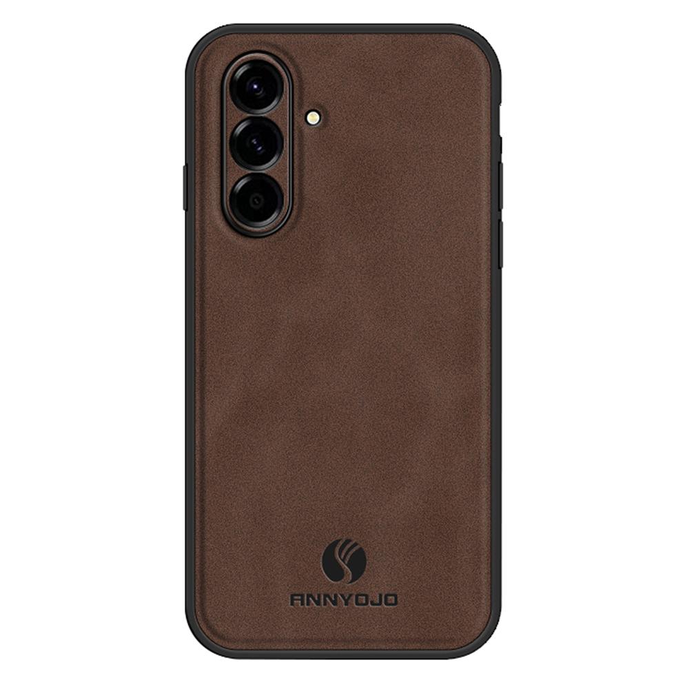 ANNYOJO For Samsung Galaxy A57 5G Case PU Leather + PC + TPU Anti Drop Phone Back Cover