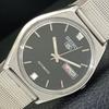 VINTAGE SEIKO 5 AUTOMATIC 6309A JAPAN MENS BLACK COLOR DIAL WATCH A701651-5 R206c-a701651