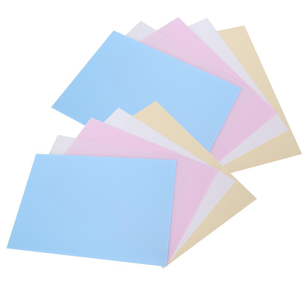 Shrink Wrap Ht Shrink Wrap Frosted Ht Shrink Wrap 10Pcs Colorful Sheet Tinted Pigment Tint Dyed Paper Craft Tools