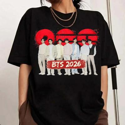 Мировой тур BTS 2026, BTS Ариранг, Футболка с концерта BTS, Чин из BTS, Хулиган, Концертная футболка BTS Ариранг, Вдохновленная Чином, Хулиганская футболка, Подарок фанату Kpop