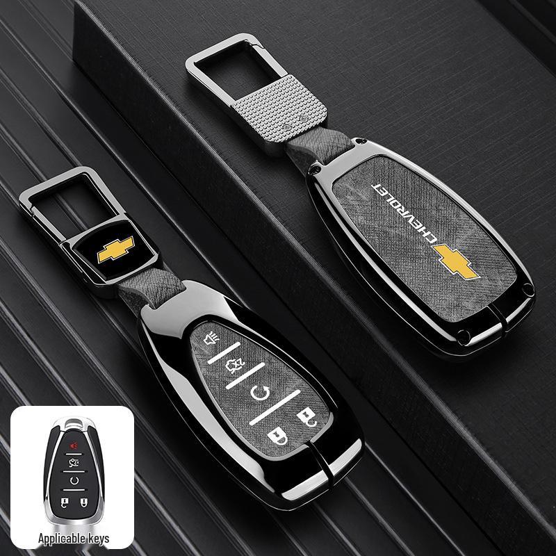 Чехол для ключа Chevrolet для Equinox, Malibu XL, Trax, Trailblazer, Orlando, Monza - Накладка на корпус автомобиля