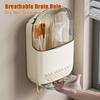Dust-proof Utensil Holder Wall Mounted Chopstick Holder Durable Chopstick Storage Box  Kitchen