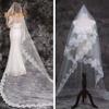 Свадебная фата однослойный кружевной вышитый головной убор длинный стиль платье соответствующий свадебный головной убор фотосессии реквизит