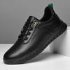 Fashion Luxury Genuine Leather Shoes Men Outdoor Casual Shoes Non-Slip Men Sneakers Classic Simple Skateboard Footwear Tenis Masculino