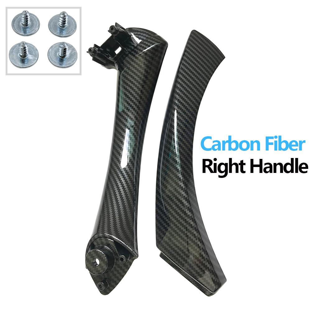 Левая и правая внутренняя ручка внутренней двери с заменой накладки на ручке для BMW 3 серии E90 E91 E92 316i 318i 320i 325i