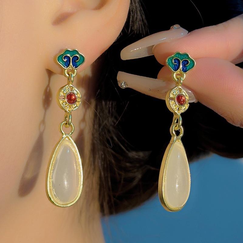 Длинные серьги с кисточками Женские Корейский Дизайн ДунДэмун Универсальные серьги