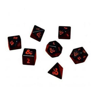 Dungeons & Dragons Хэви-метал RPG Набор кубиков из 7 штук