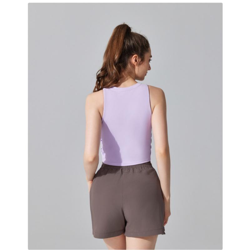 Women's Sports Sleeveless Top with Bra Pads