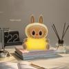 Labufufu Night Light,Glowing Anime Bedside Lamp, Kids Room Decor Mood Lighting Children's Gift Portable Table Bedside Lamp