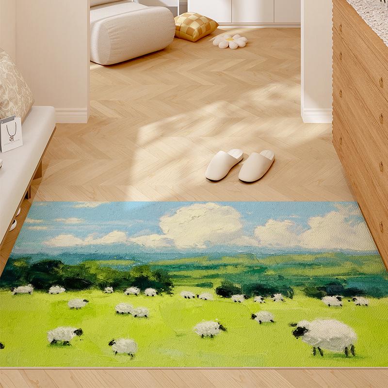 Коврики из ПВХ, устойчивые к грязи, легко чистятся одним протиранием; можно обрезать для соответствия размерам входов.