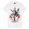 Футболка с принтом ботинка из Assassin's Creed, унисекс, с коротким рукавом, размеры S-5XL